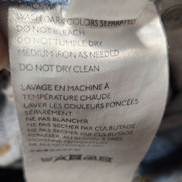 BDG Denim Blue Women's Shorts 27 Distressed - Picture 4 of 4